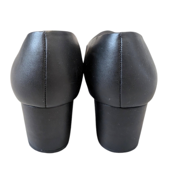 Ahimsa Vegan Bianca Black Pumps Heels EUR 39 US 8 - Picture 5 of 13